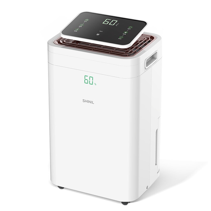 Déshumidificateur 12L/jour électrique - 3 Modes, Minuterie 24h, Drainage Continu, Pour Maison/cave