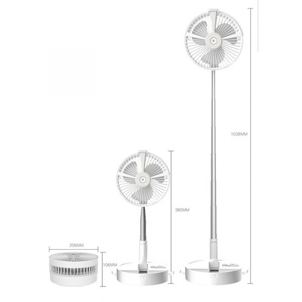 ventilateur humidificateur blanc
